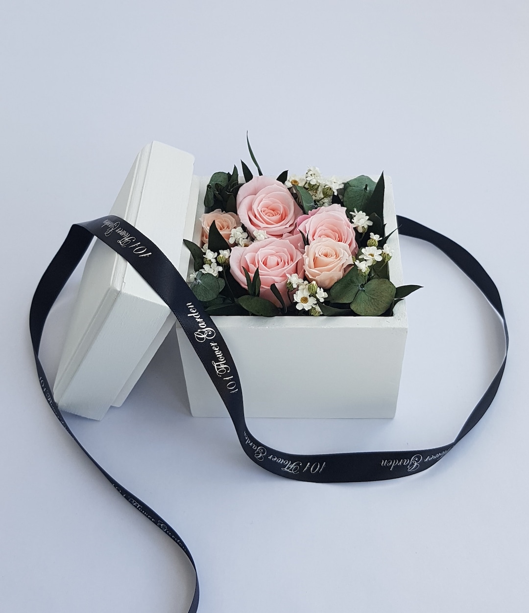 Preserved Flowers , Preserved Roses, Dry Flower Box, Floral ...