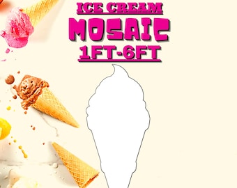 1ft-6ft Mosaic Ice Cream from Balloons PDF files,
