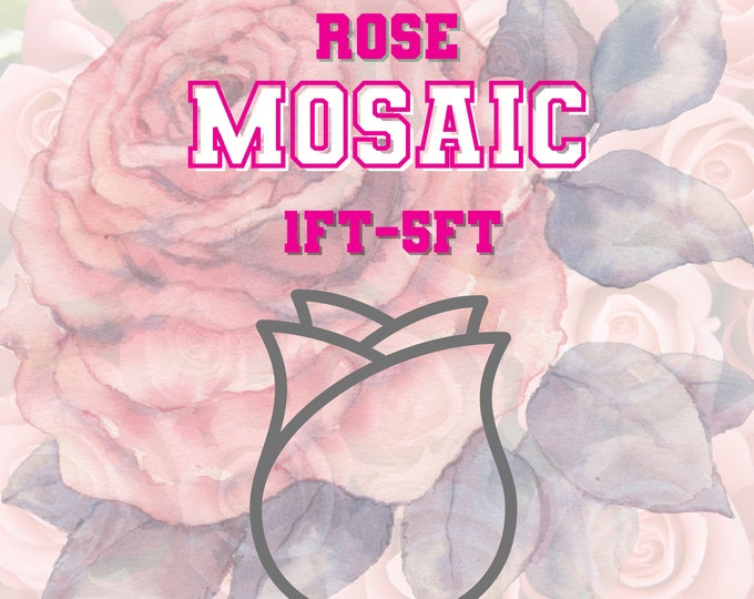 1ft-5ft Mosaic Rose from Balloons PDF files
