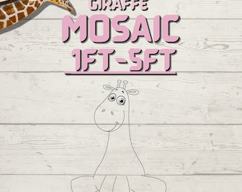 1ft-5ft Mosaic Baby Giraffe from Balloons PDF files