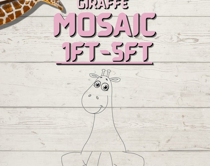 1ft-5ft Mosaic Baby Giraffe from Balloons PDF files