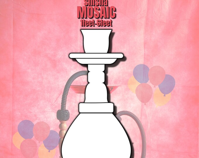 1ft-6ft Mosaic Hookah Shisha from Balloons, PDF files