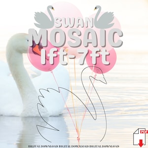 1ft-7ft Mosaic Swan from Balloons PDF files New