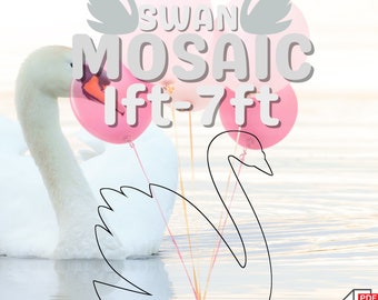 1ft-7ft Mosaic Swan from Balloons PDF files New