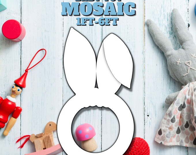 1ft-6ft Mosaic Rabbit Baby Toy from Balloons, PDF files