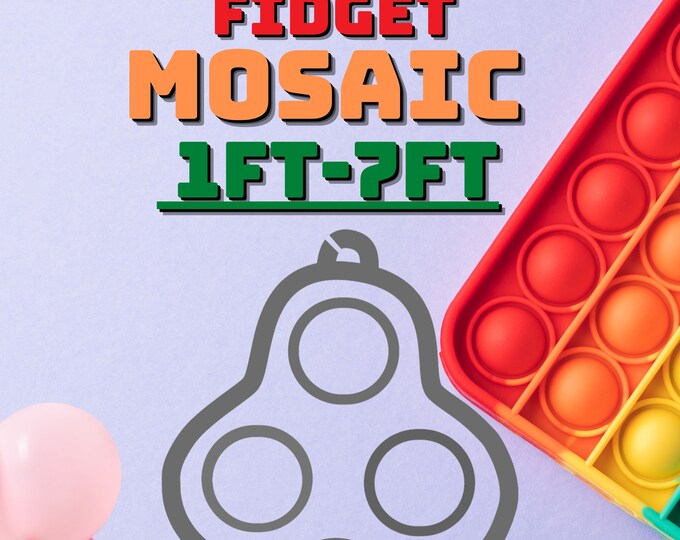 1ft-7ft Mosaic Fidget from Balloons PDF files