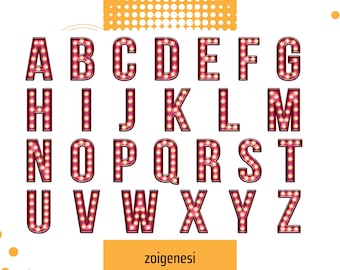 7ft, 6ft, 5ft, 4ft, 3ft, 2ft, 1ft  Mosaic All Letters from Balloons Mosaic Template Suitable for Wood Lights 2023