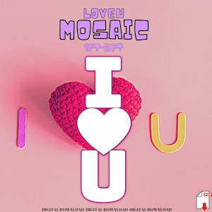 1ft-6ft Mosaic loveU from Balloons PDF files,