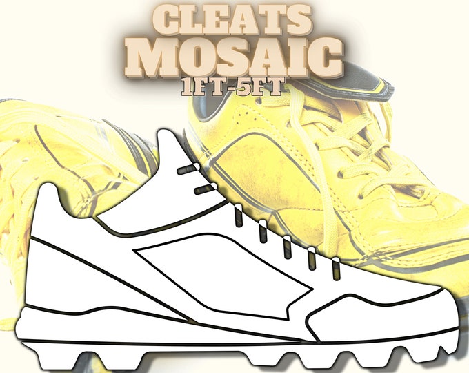 1ft-5ft Mosaic Cleats from Balloons PDF files