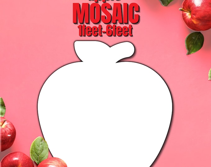 1ft-6ft Mosaic Apple Fruit from Balloons PDF files