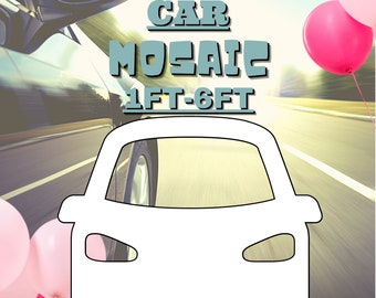 1ft-6ft Mosaic Front Car from Balloons PDF files