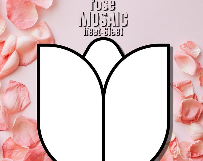 1ft-6ft Mosaic Rose from Balloons PDF