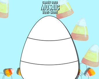 1ft-6ft Mosaic Candy corn from Balloons, PDF files