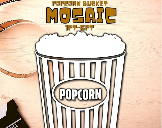 1ft-6ft Mosaic Popcorn Bucket  from Balloons PDF files