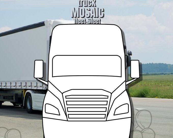 1ft-6ft Mosaic Truck from Balloons PDF files