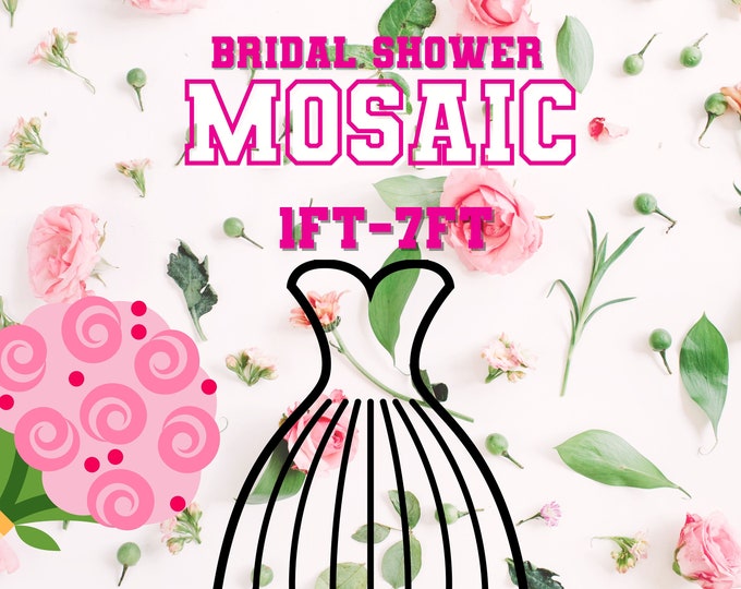 1ft-7ft Mosaic Bridal Shower from Balloons PDF files
