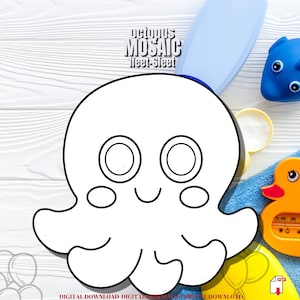 1ft-6ft Mosaic Grand Ma Octopus Baby Shower from Balloons, PDF files