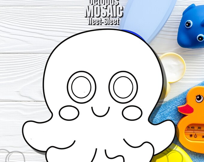 1ft-6ft Mosaic Grand Ma Octopus Baby Shower from Balloons, PDF files