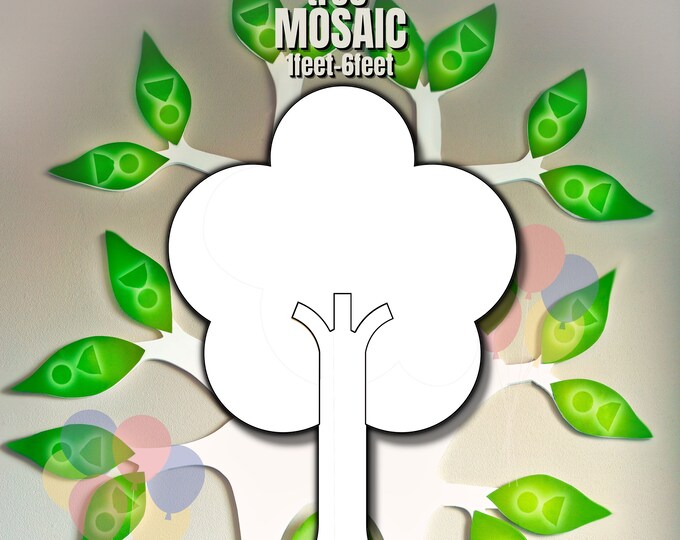 1ft-6ft Mosaic Tree from Balloons PDF files
