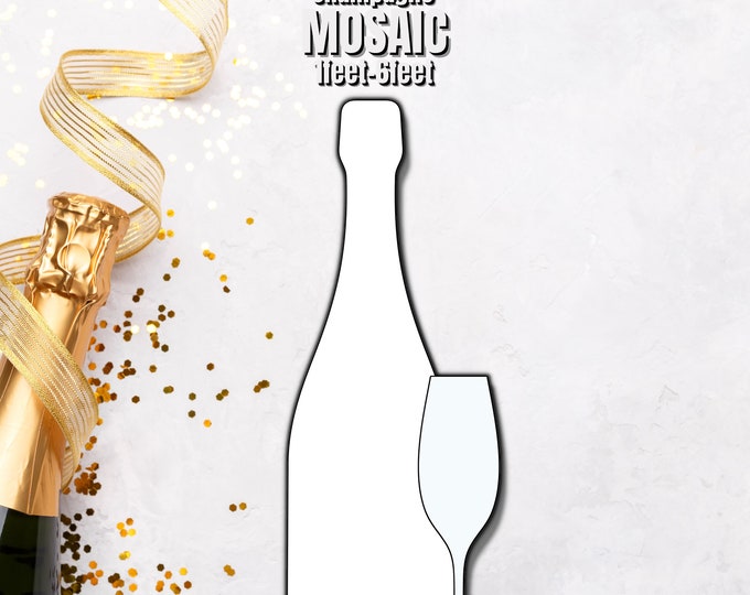 1ft-6ft Mosaic Champagne Bottle with Champagne Glass from Balloons PDF files