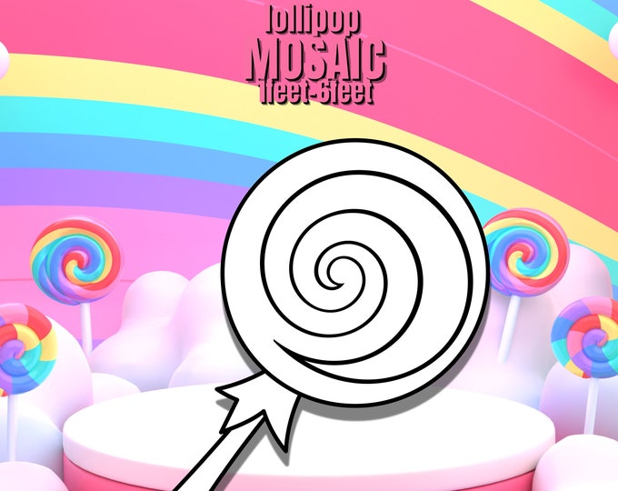 1ft-6ft Mosaic Lollipop from Balloons PDF files