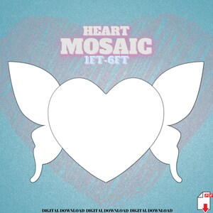 1ft-6ft Mosaic Butterfly Heart from Balloons Fichiers PDF