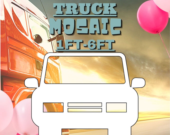 1ft-6ft Mosaic Front Truck from Balloons PDF files