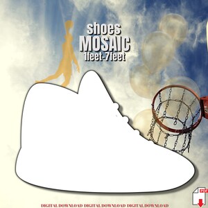 1ft-6ft Mosaic Basketball Shoes from Balloons, PDF files