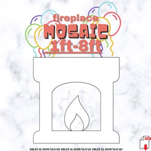 1ft-8ft Mosaic Fireplace from Balloons PDF files
