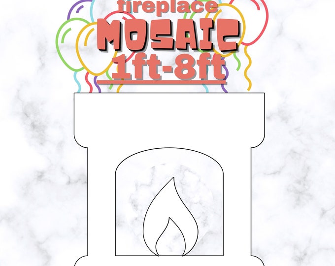 1ft-8ft Mosaic Fireplace from Balloons PDF files