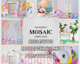 1ft-2ft 3ft 4ft 5ft 6ft 7ft 1 2 3 4 5 6 7 8 9 0 Mosaic Numbers and Letters 1ft-7ft A B C D E F G H I J K L M N O P Q R S T U V W X Y Z