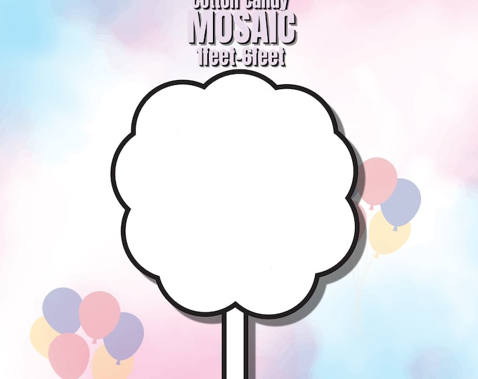 1ft-6ft Mosaic Cotton Candy from Balloons PDF files,