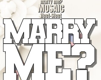 1ft 2ft 3ft 4ft 5ft 6ft Mosaic Marry Me? Engagement Event from Balloons PDF files