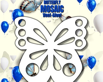 1ft-6ft Mosaic Butterfly Stand from Balloons, PDF files
