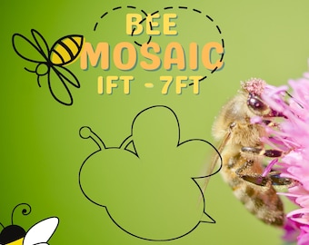 1ft-7ft Mosaic Bee from Balloons PDF files