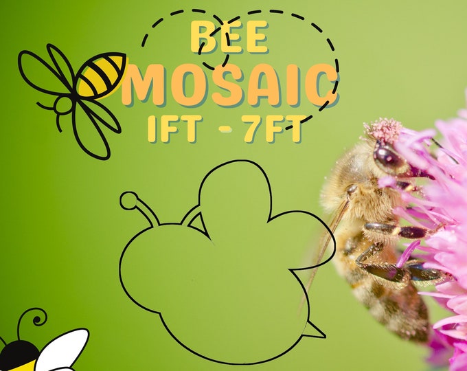 1ft-7ft Mosaic Bee from Balloons PDF files
