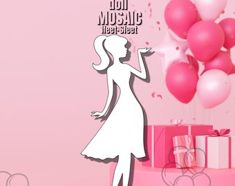 1ft-6ft Doll Full Body Prop Mosaic Girl from Balloons PDF files