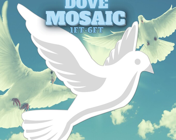 1ft-6ft Mosaic Dove Bird from Balloons PDF files
