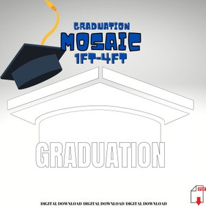 1ft-4ft Mosaic Graduation from Balloons PDF files 2022