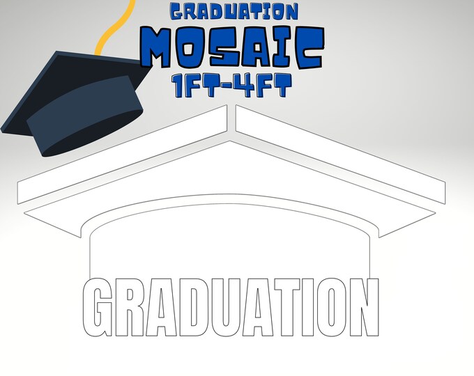 1ft-4ft Mosaic Graduation from Balloons PDF files 2022