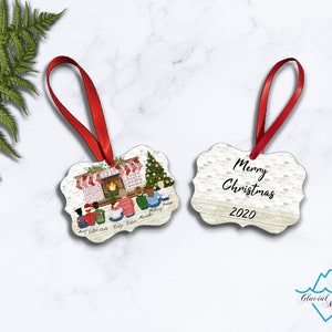 Adorno familiar personalizado, adorno navideño personalizado, adorno fotográfico, crear una familia, adorno para amigos, relleno de medias