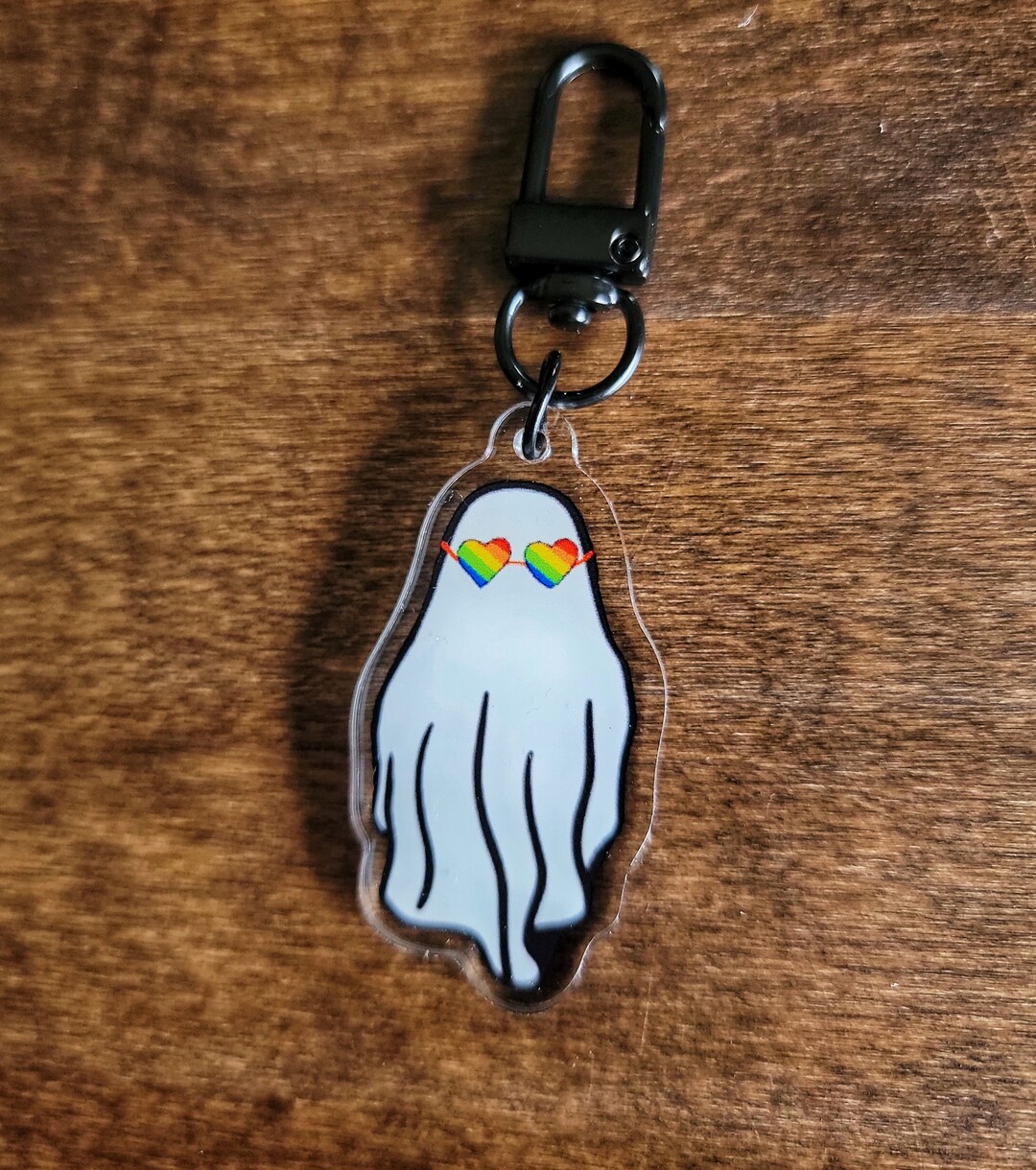 Ghost Keychains Etsy