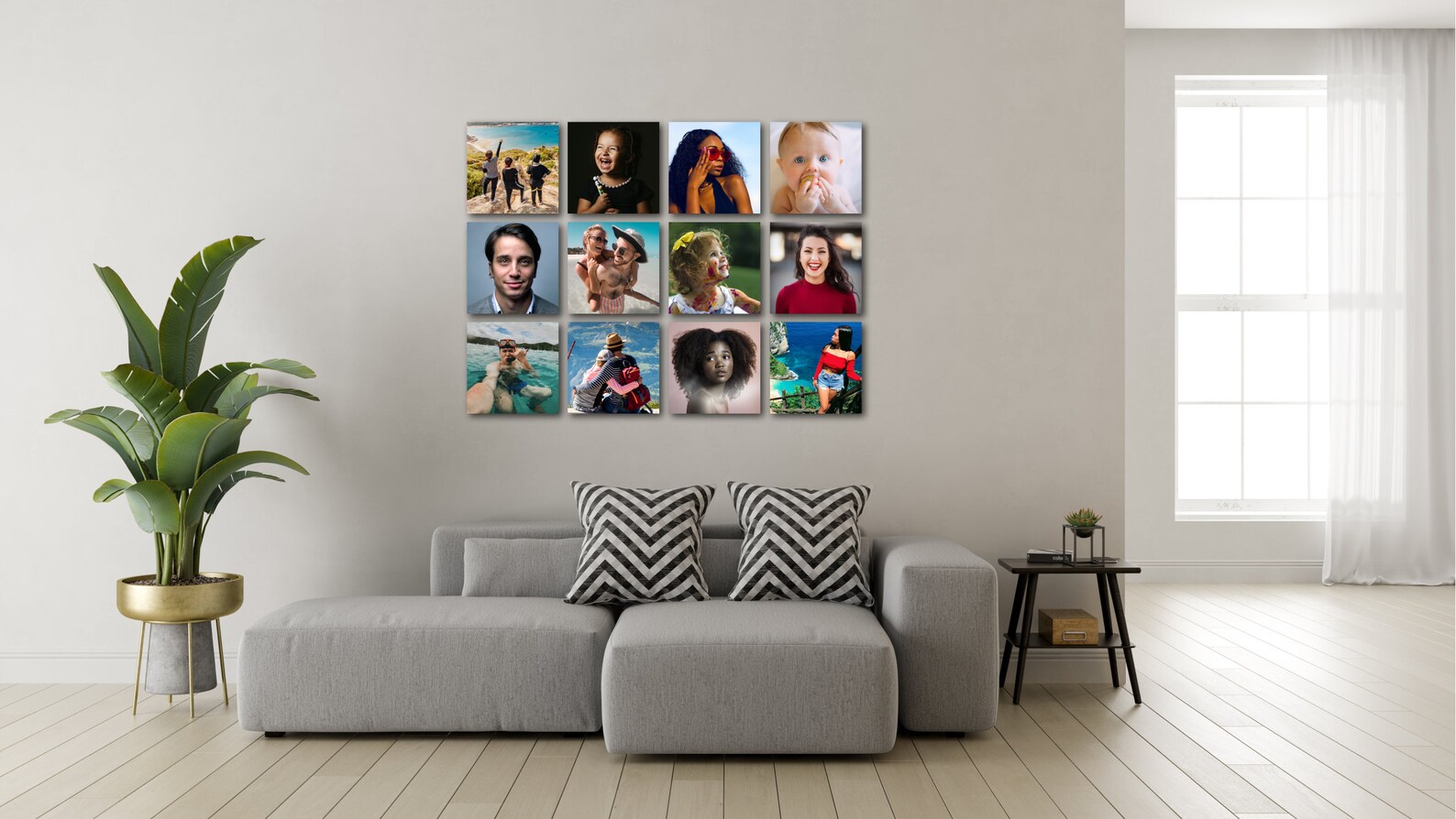 Photo Tile Prints Restickable Wall Art Mixtiles Upload Etsy