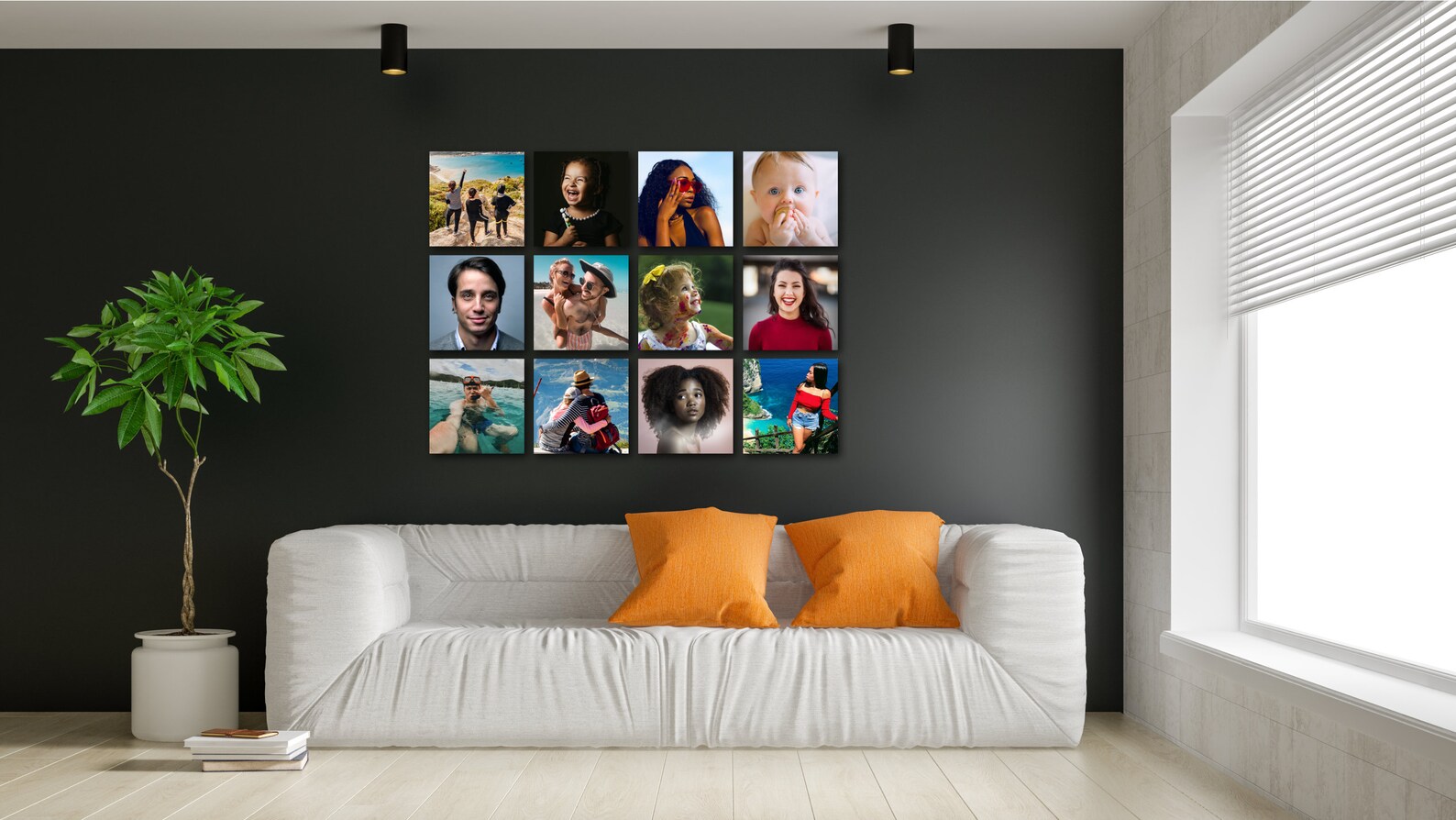 Photo Tile Prints Restickable Wall Art Mixtiles Upload Etsy