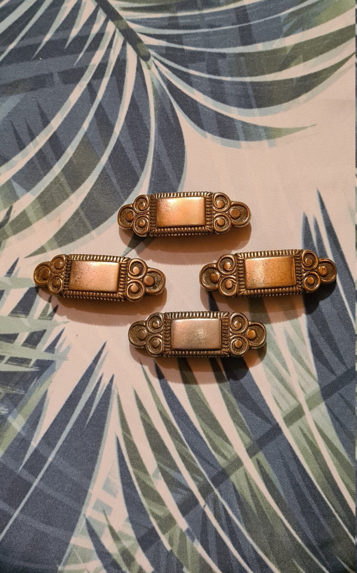 Vintage art deco drawer knobs Etsy