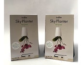 Self-Watering Inverted Houseplant Planter - Boskke Sky Planter - 12cm (White)