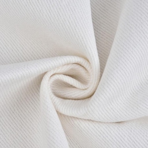 Tessuto denim bianco sporco, tessuto denim di cotone, denim pesante, tessuto denim morbido, 100% cotone, tessuto jeans, al metro quadro