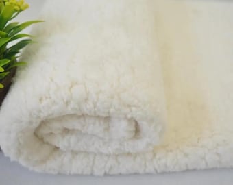 Sherpa Fabric, Warm Lamb Wool Fabric, Lamb Faux Fur, Winter Fabric, Blanket Sherpa, Jacket Lining Fabric, Fleece Fabric, By The Half Yard