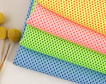 Knitted Jacquard Mesh Fabric, T-shirt Fabric, Sweat-Absorbent And Breathable Fabric，By The Half Yard