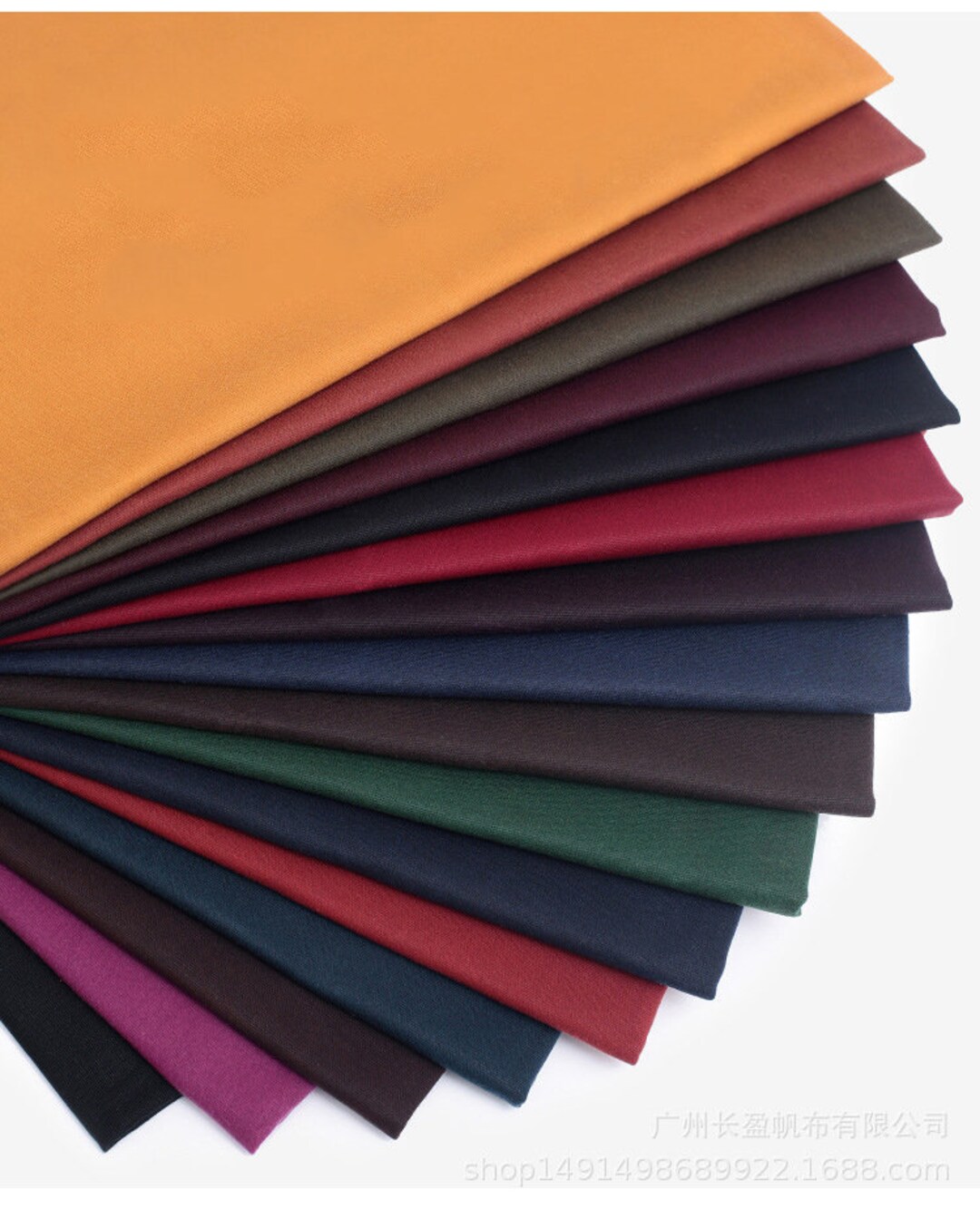 Waxed Canvas Fabric, Waterproof Canvas Fabric, 16oz Hand Waxed Cotton Canvas Fabric Sold by the